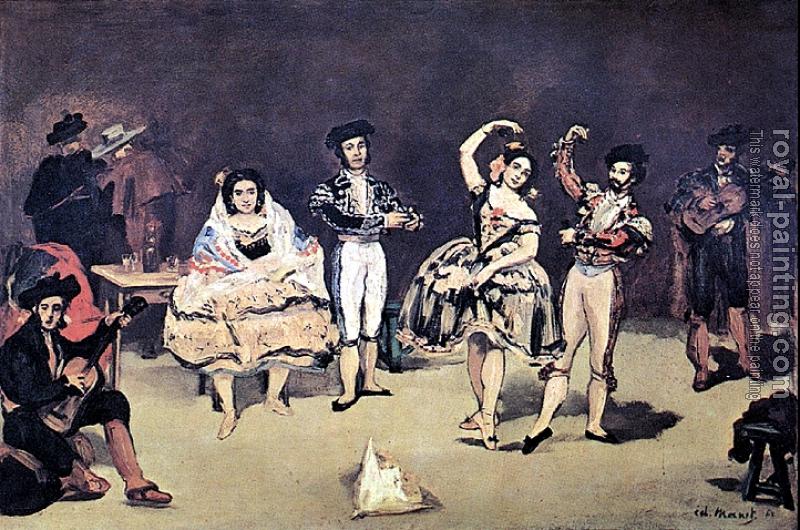 Edouard Manet : The spanish ballet